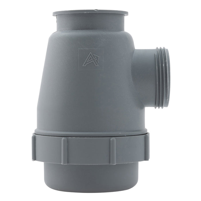 Ambassador Marine S00-0016-PL-R Trap Sink Drain, 1 1/4"-M Thread, No Top (1 1/4"-F port)