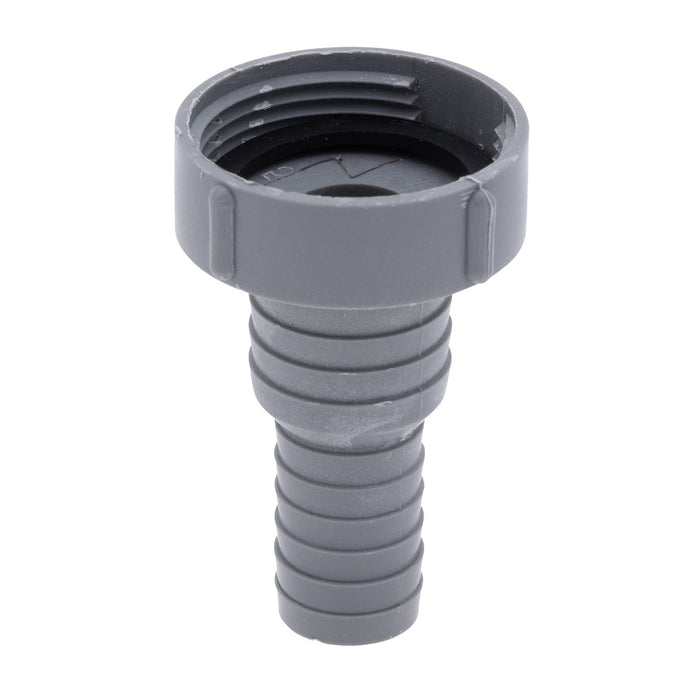 Ambassador Marine S00-0020-PL-R Straight Hose Barb Adapter, 1 1/4"-F Thread to 3/4" & 1" Hose Barb