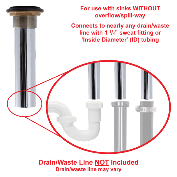 Ambassador Marine S01-0311 1 1/2" Flip Drain