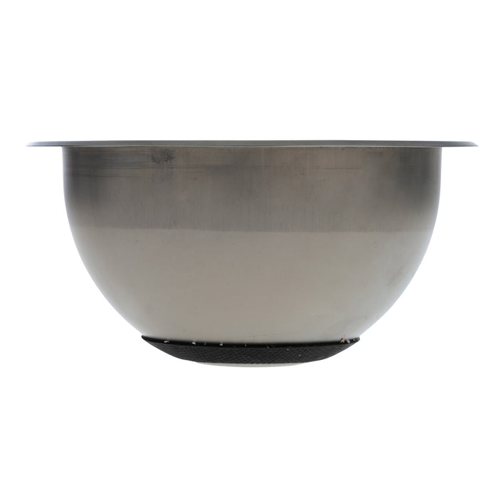 Ambassador Marine S24-1408-UM-R Half-Sphere Sink (Ultra-Mirror Finish), 304 Stainless Steel, 2" Drain, SoundKOTE