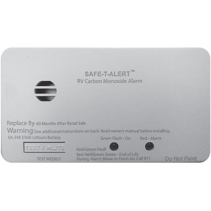 MTI Industries SA-340-WT Coleman-Mach Sealed Battery Carbon Monoxide Alarm, White, Rectangular