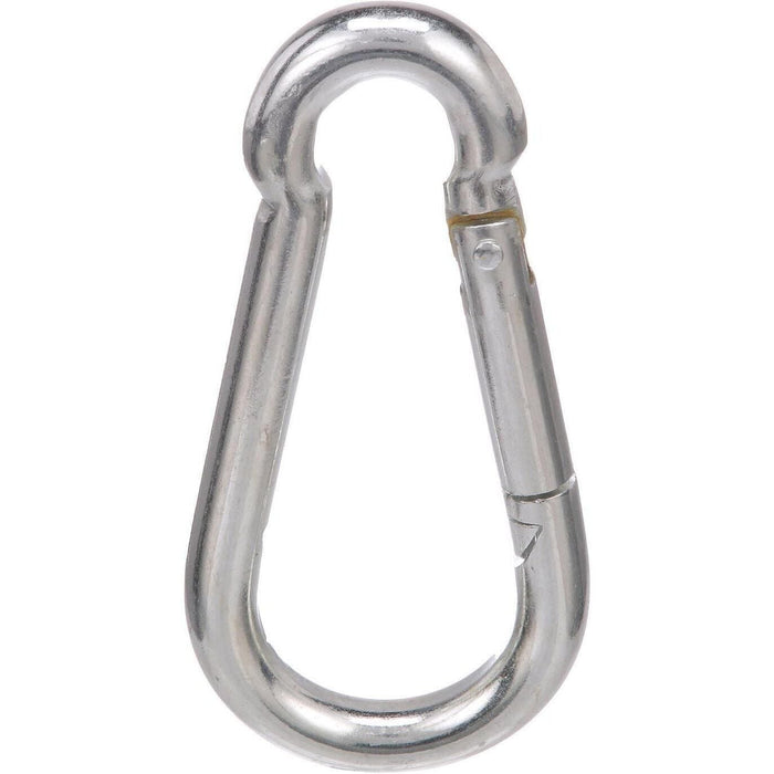 Seachoice 50-36841 Zinc Plated Steel Safety Spring Hook 7/16" x 4-3/4"