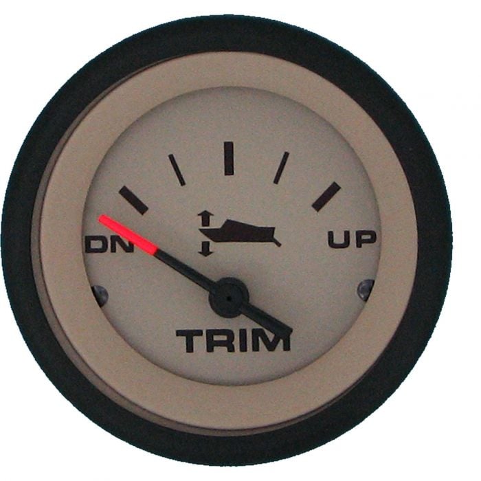 Sierra 59709P Sahara Series 2" Black & Tan Trim Gauge