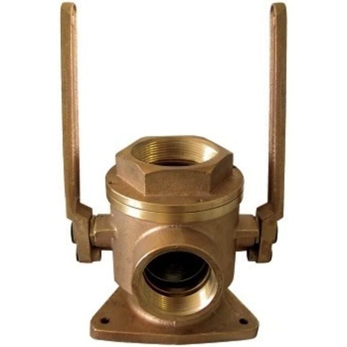 Groco SBV-2500-P 2-1/2" Safety Seacock w/2" Side Port