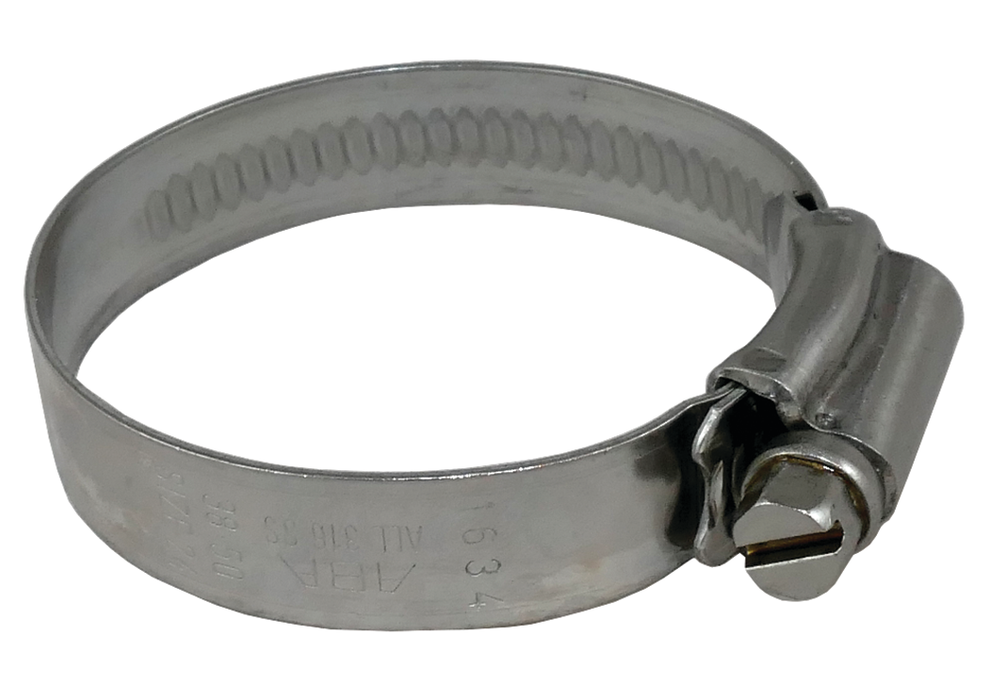 Scandvik 13694 ABA SS Hose Clamps, #52, 10 Pack