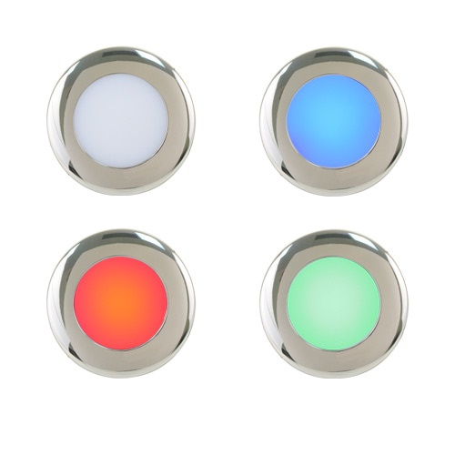 Scandvik 41416P A2.5 Four Color LED Down Light
