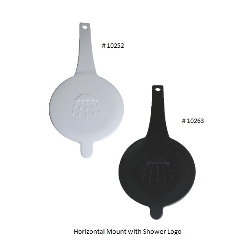 Scandvik 10252 Replacement Cap, White, f/Horizontally Mounted Recessed Showers 10055, 10275, 10298, 10826