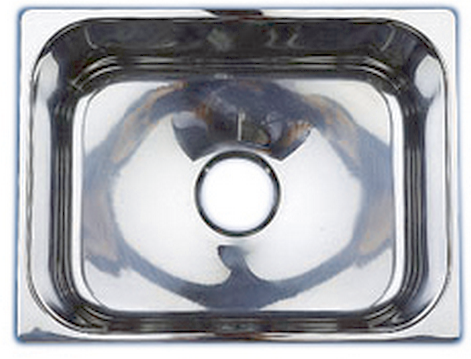 Scandvik 10218 Rectangular Stainless Steel Mirror Finish Sink