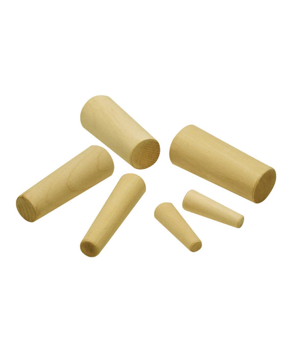 Seachoice Wooden Plugs Dowels- Set Of 6 Assorted Sizes For Emergency