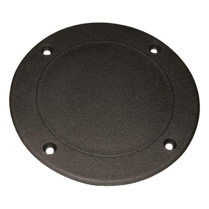 TH Marine SDP-2-DP T-H Marine Screw Down Deck Plate 8" OD, Black