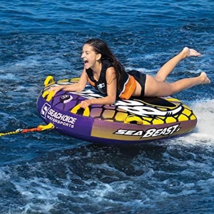 Seachoice 50-86911 Sea-Beast Deck Tube, 1 Rider