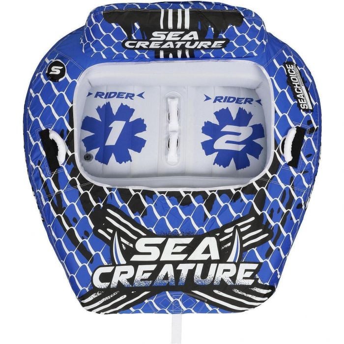 Seachoice 50-86903 Sea-Creature Open Top Tube, 1-2 Riders, 2/case