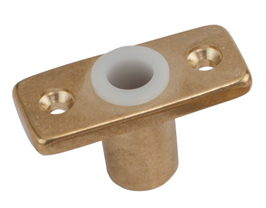 Sea Dog 580600-1 SeaDog Brass Oarlock Sockets, Top Mt., A:1/2" C: 1-1/16"