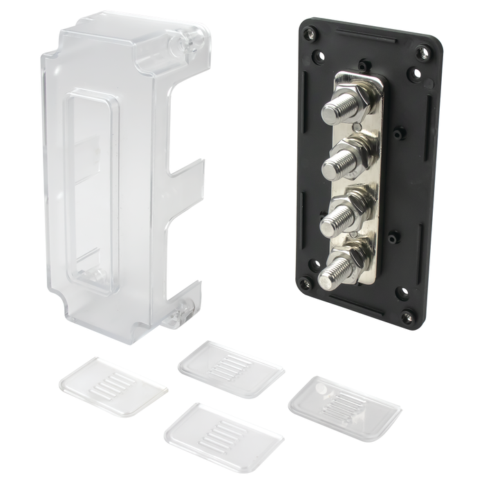 Sea Dog 426691-3 SeaDog Buss Bar w/ Cover, 4 Terminals