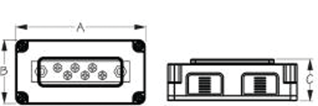 Sea Dog 426691-3 SeaDog Buss Bar w/ Cover, 4 Terminals
