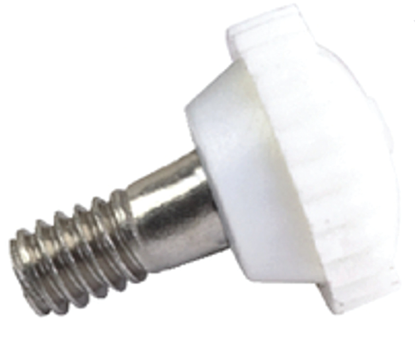 Sea Dog 273309-1 Nylon Head Screw-1/4" -20 X 1/2", White Pr