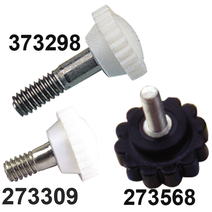 Sea Dog 273298-1 Nylon Head Screw-1/4"-20 X 7, Black Pr.