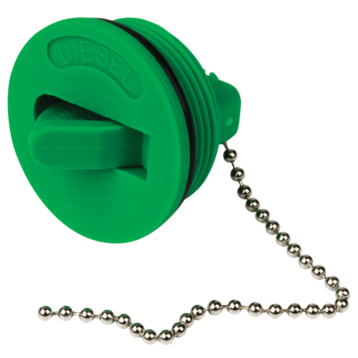 Sea Dog 357091-1 Deck Fill Cap-Green (Diesel)