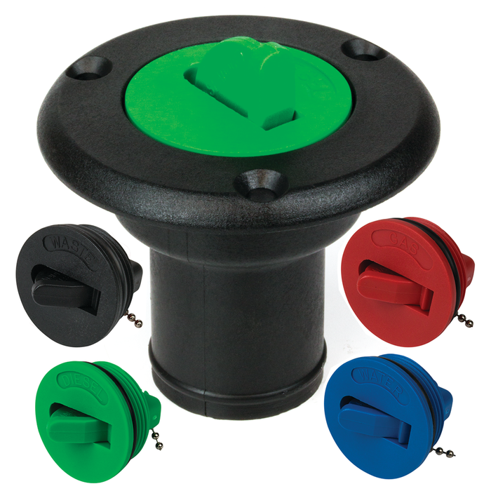 Sea Dog 357015-1 Cap For 357010-Gas(Red)