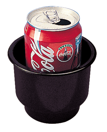 SeaDog 588060 Flush Mt Drink Holder Combo Black