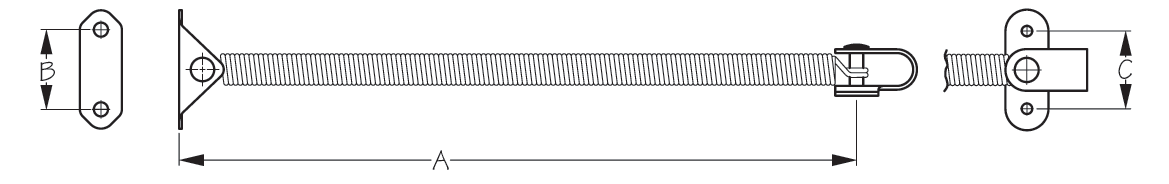Sea Dog 321660-1 Sea-Dog Hatch Spring