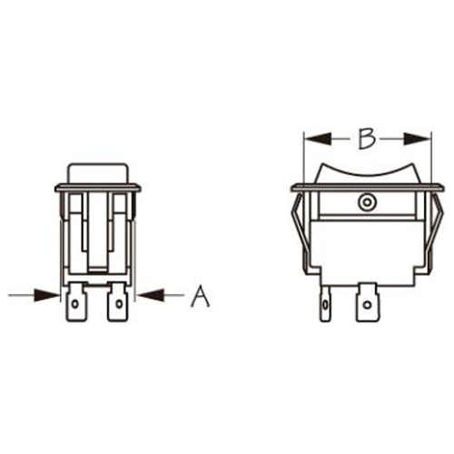 Sea Dog 420251-1 Rocker Switch(Sp)Illuminate