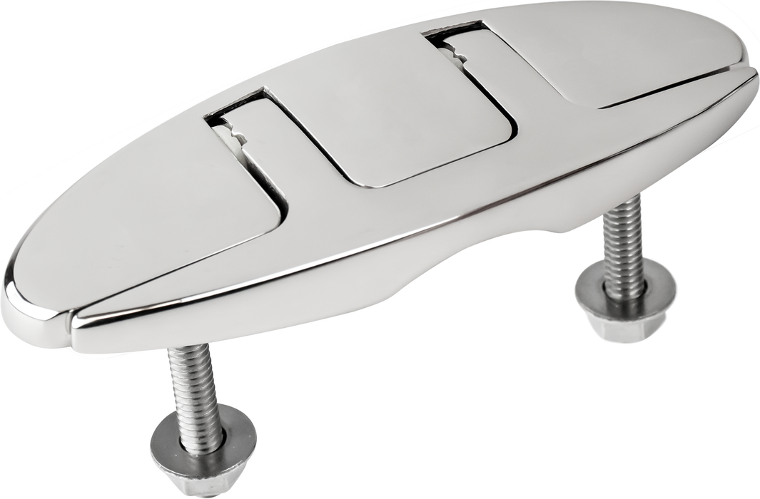 Sea Dog 041115B-1 SeaDog Oval Folding Cleat w/ Hidden Hex BoltsBlack Powder, Coated
