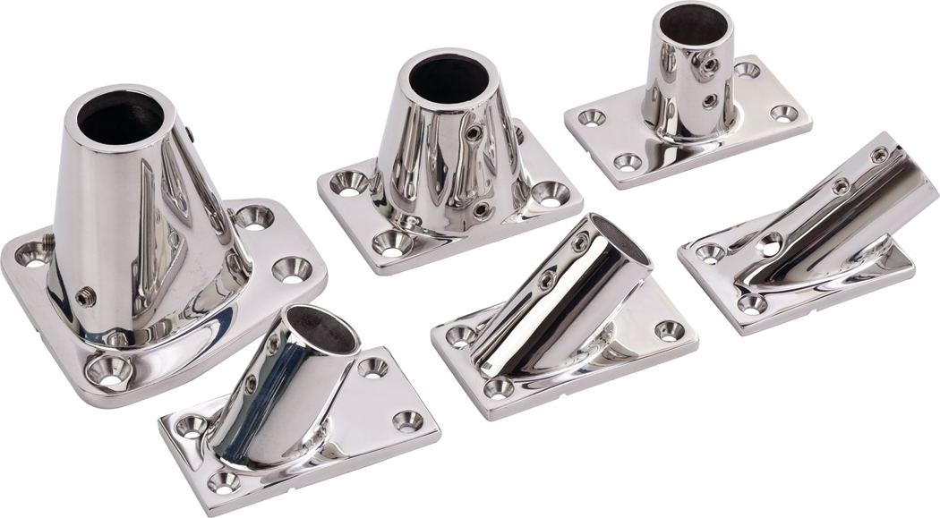Sea Dog 281450-1 Sea-Dog 45Â° Rectangular Base, 7/8" SS