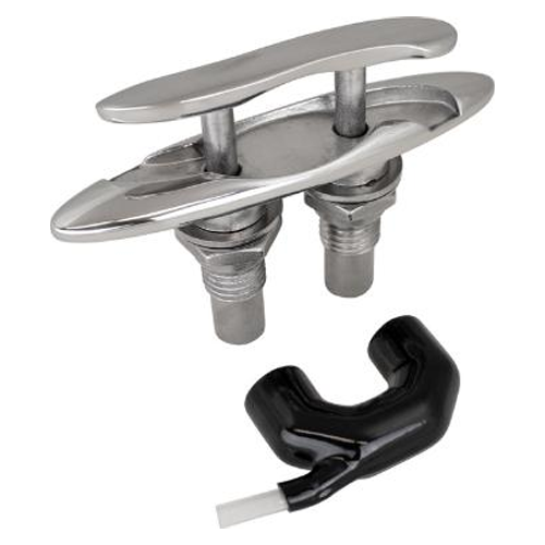 Sea Dog 041304-1 SeaDog S Style Pull Up Cleat | 316 Cast Stainless Steel