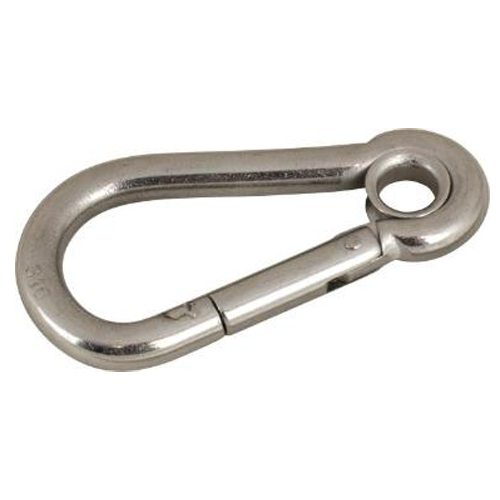 Sea Dog 151605-1 Snap Hook-SS w/Eye 3/8" X 4"