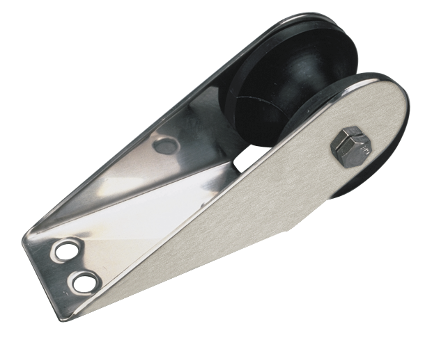 Sea Dog 328052 SeaDog Unpolished Short Bow Roller, 1" Max Rope Diameter, 3/8" Bolt Fastener