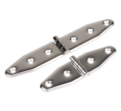 Sea Dog 201136-1 Stainless Strap Hinge 6-1/8", Pair