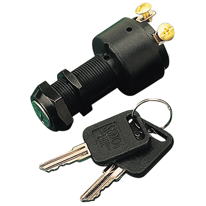 Sea Dog 420360-1 Sea-Dog Switch 3 Position Polypropylene Ignition Switch w/o, Boot