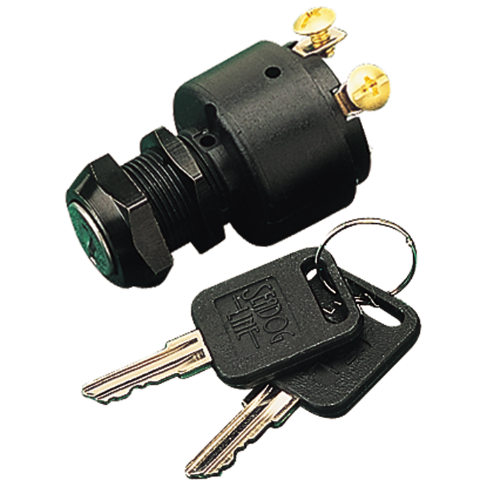 Sea Dog 420361-1 Sea-Dog Switch 3 Position Polypropylene Ignition Switch w/o, Boot