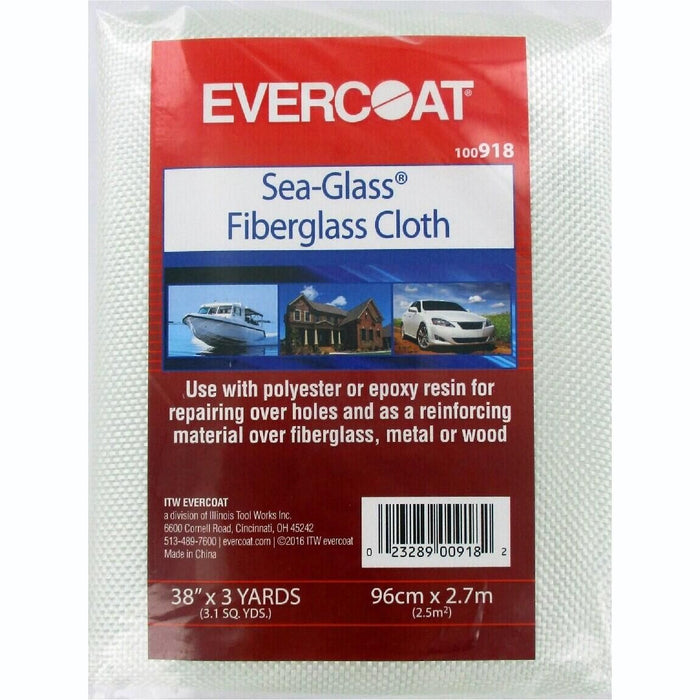 Fibre Glass-Evercoat 100918 Cloth 38" X 3 Yd 6 oz.