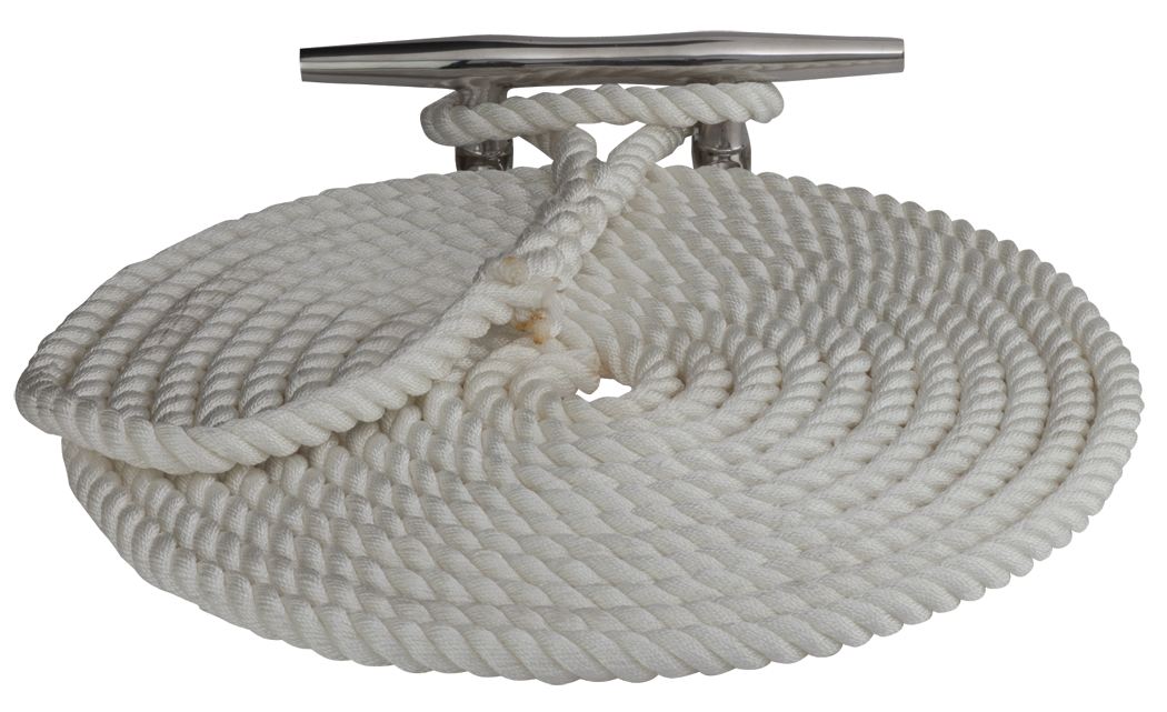 Sea Dog 301110015BK-1 Premium Twisted Three-Strand Nylon Dock Line