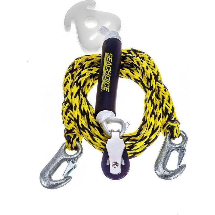 Seachoice 86751 Self-Centering Tow Harness, 12', Tows Up to a 2-Rider Tube