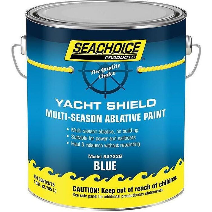 Seachoice YPM169/1 94723G Yacht Shield Multi-Season Antifouling Paint, Blue, 1 Gallon