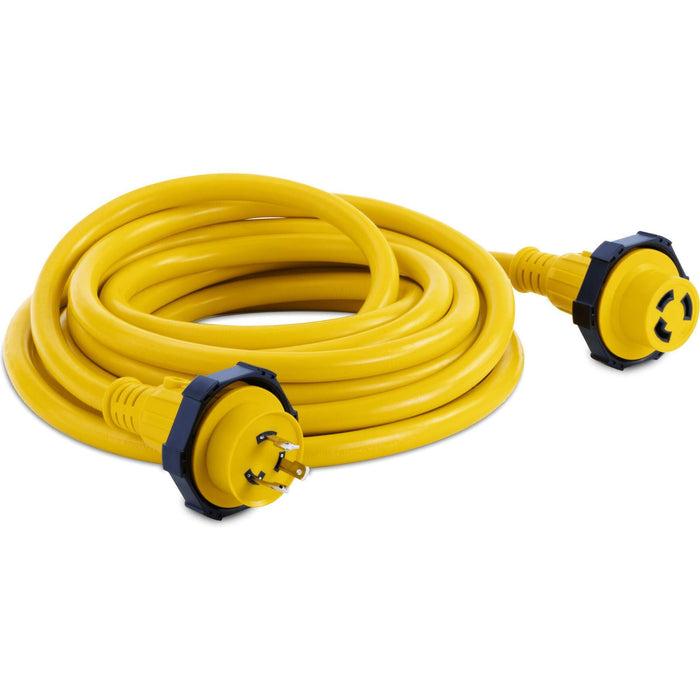 Sierra AC12350 30A Shore Power Cordset, 25', Yellow