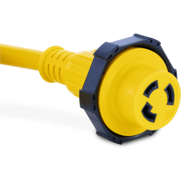 Sierra AC12360 30A Shore Power Cordset, 50', Yellow