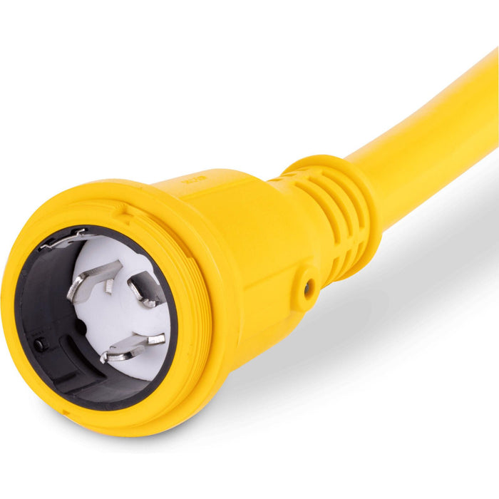 Sierra AC12370 50A Shore Power Cordset, 25', Yellow