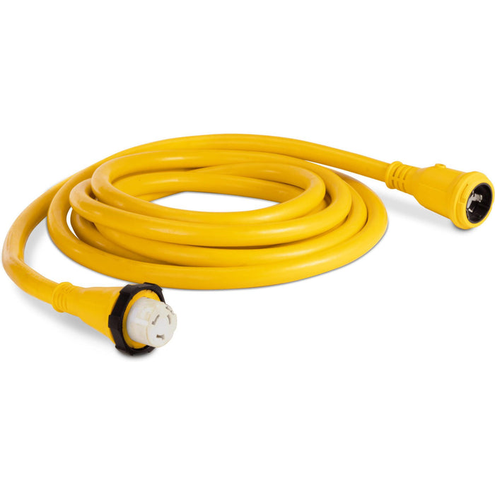 Sierra AC12370 50A Shore Power Cordset, 25', Yellow