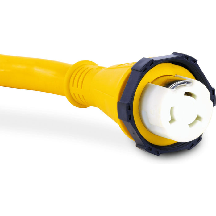 Sierra AC12380 50A Shore Power Cordset, 50', Yellow