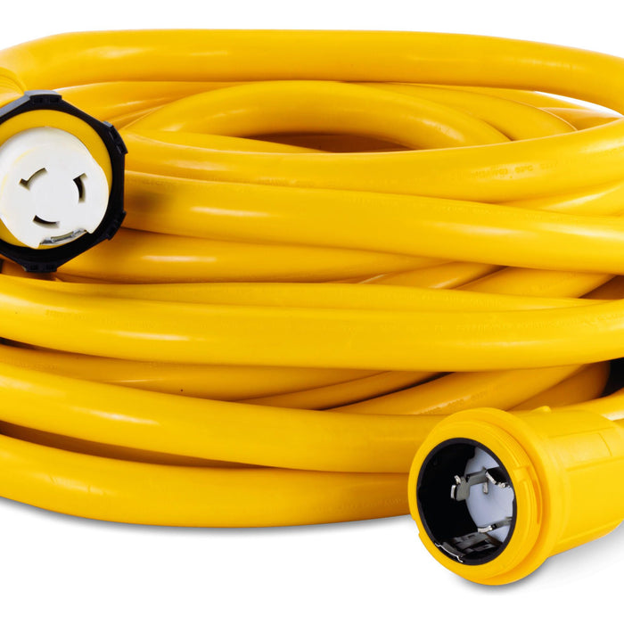 Sierra AC12380 50A Shore Power Cordset, 50', Yellow