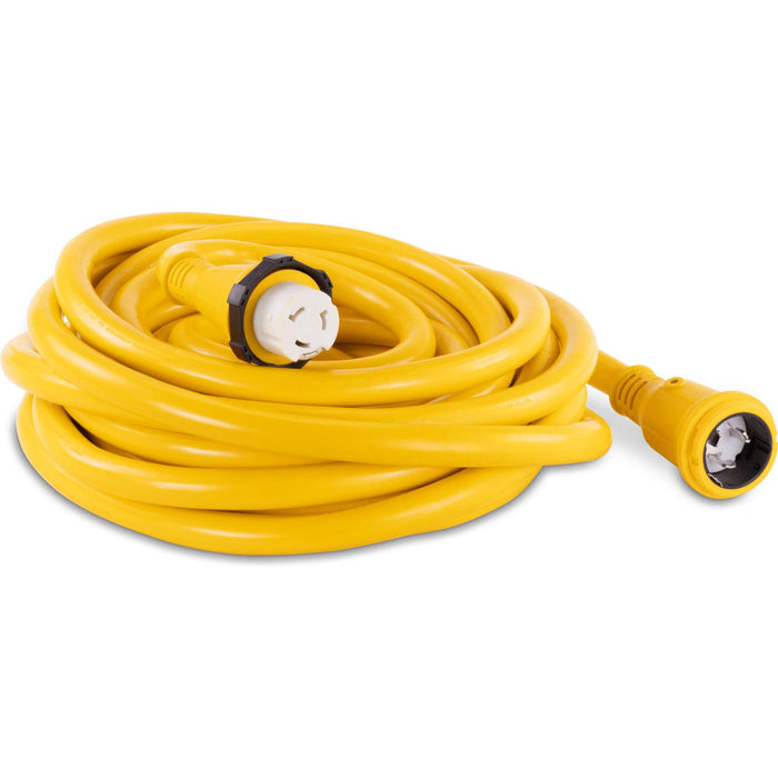 Sierra AC12380 50A Shore Power Cordset, 50', Yellow
