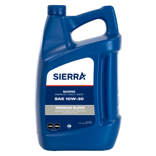 Sierra 18-9420-3 10W30 FCW 4Stroke Outboard Oil, Gal.