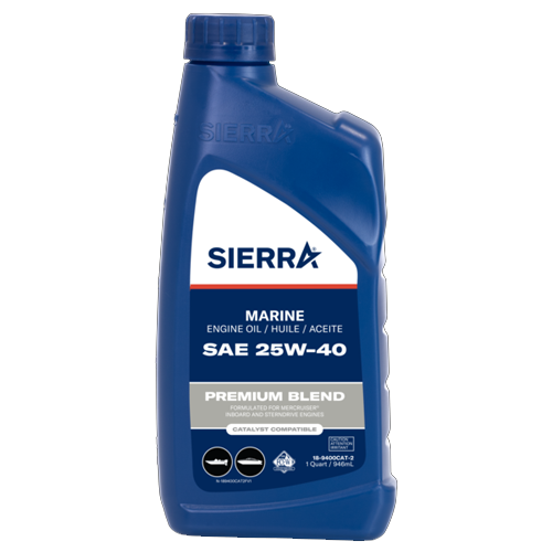 Sierra 18-9400-2 Oil-25W40 FCW I/O-I/B, Qt.