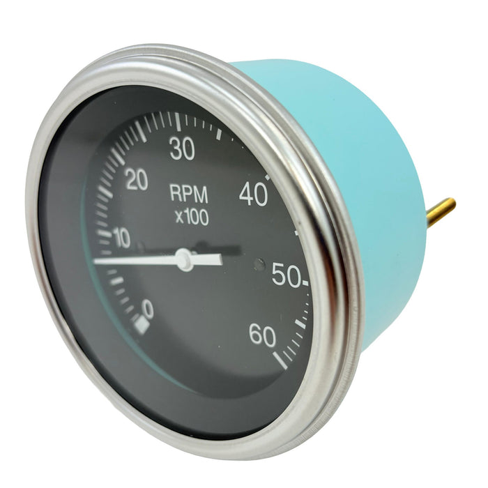 Sierra 82288P Heavy Duty Series 3" Tachometer 0-6000 RPM, Outboard & 4 Stroke Gas Engine, Alternator/Coil Sender Code
