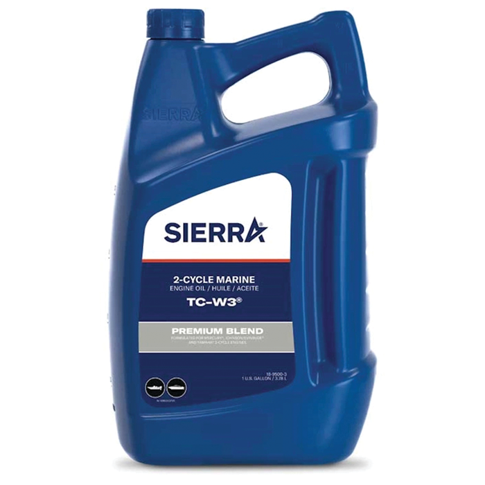 Sierra 18-9500-3 Blue Premium TC-W3 2 Cycle Engine Oil, Gal