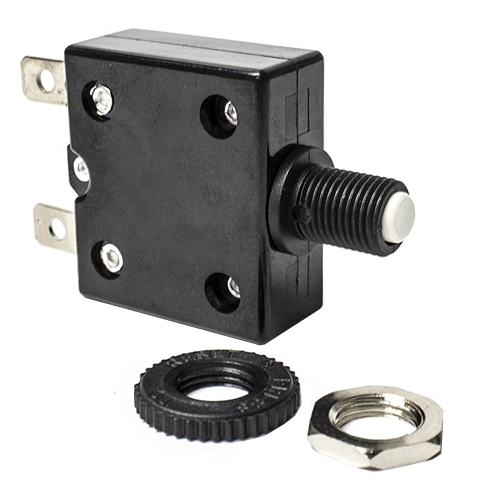 Sierra CB41210 Push Button Circuit Breaker, 10 Amp, White